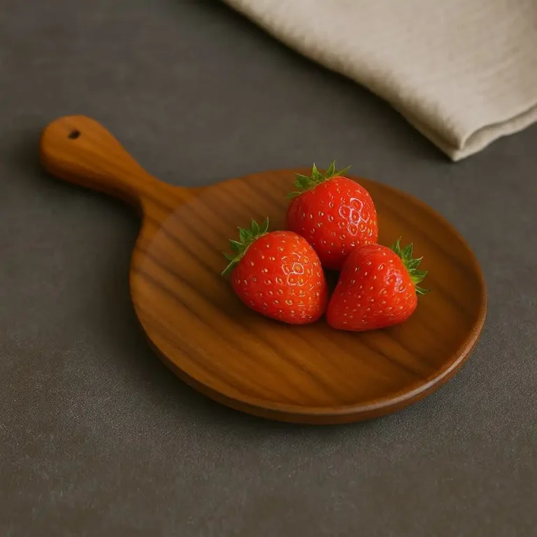 serving tray round
