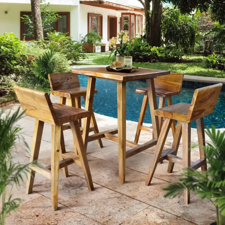set bar table rustic detroit