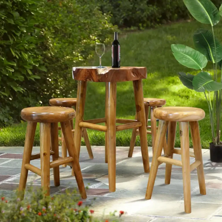 set bar table rustic oakland