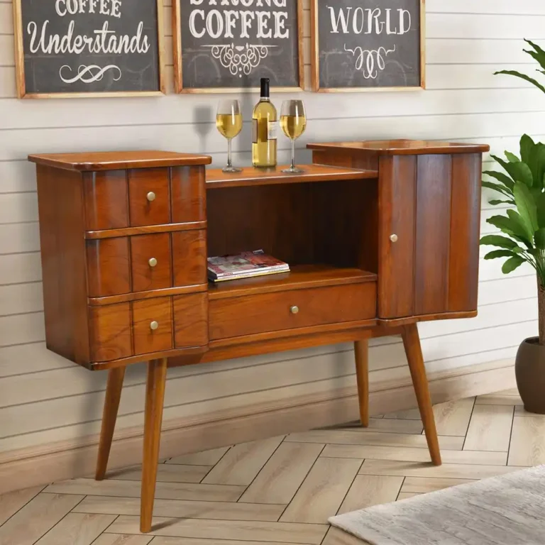 side board curve vintage