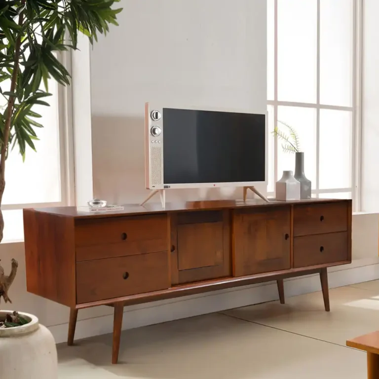 side board tv stand vintage