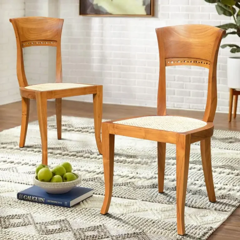 side chair italy with rattan
