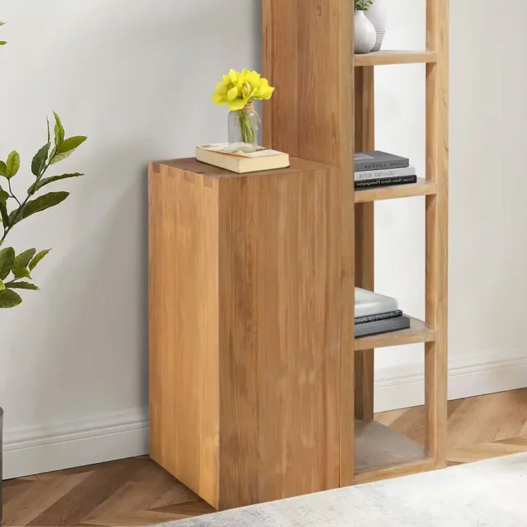 side table pedestal hollow