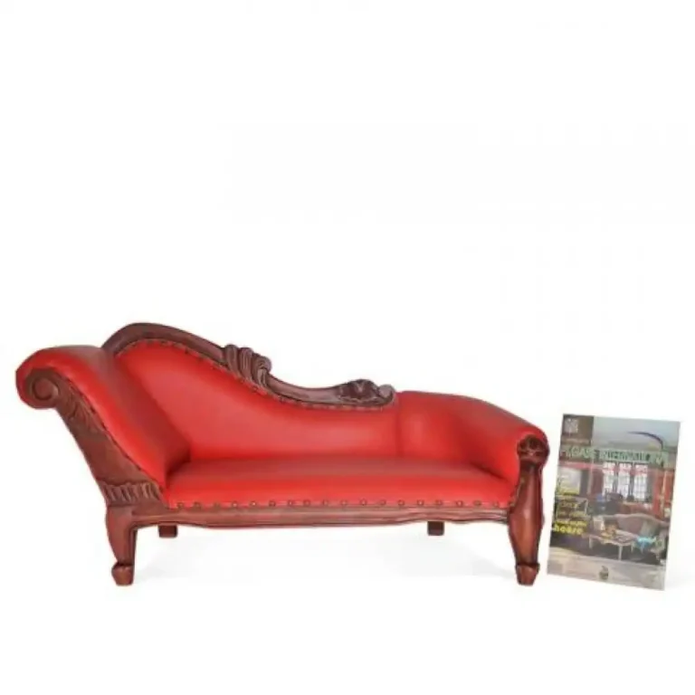 sofa mini merah antik