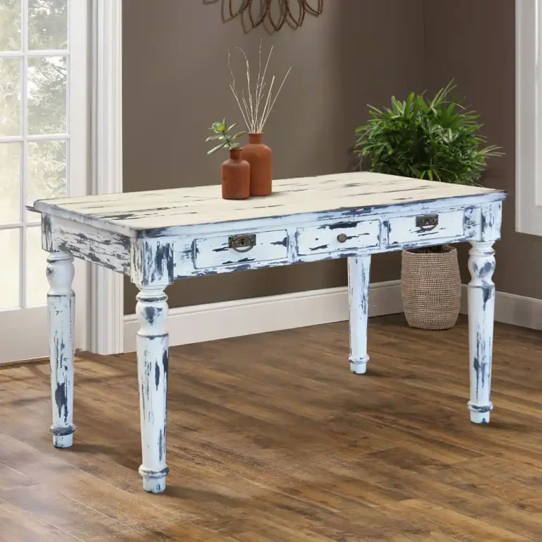 table with 3 drawers