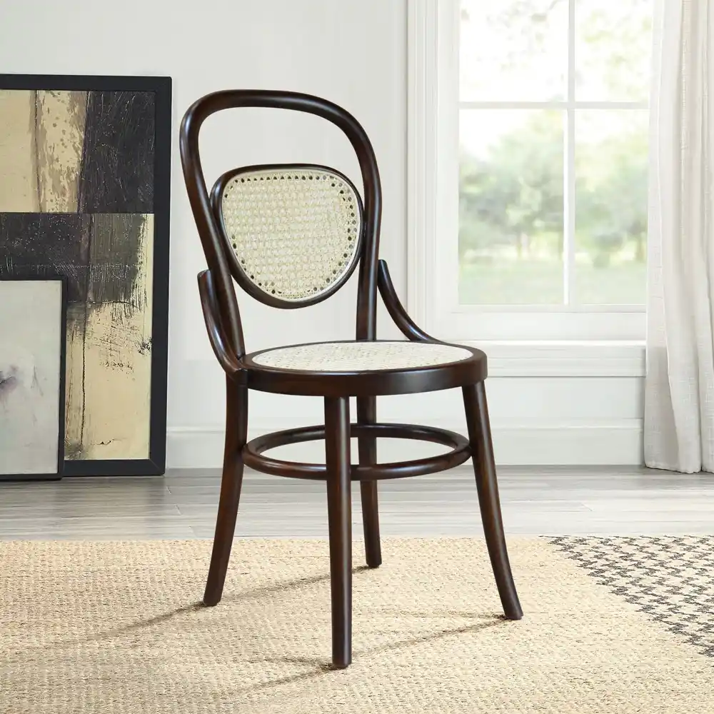 Teak Chair With Rattan 1 Teak Chair With Rattan