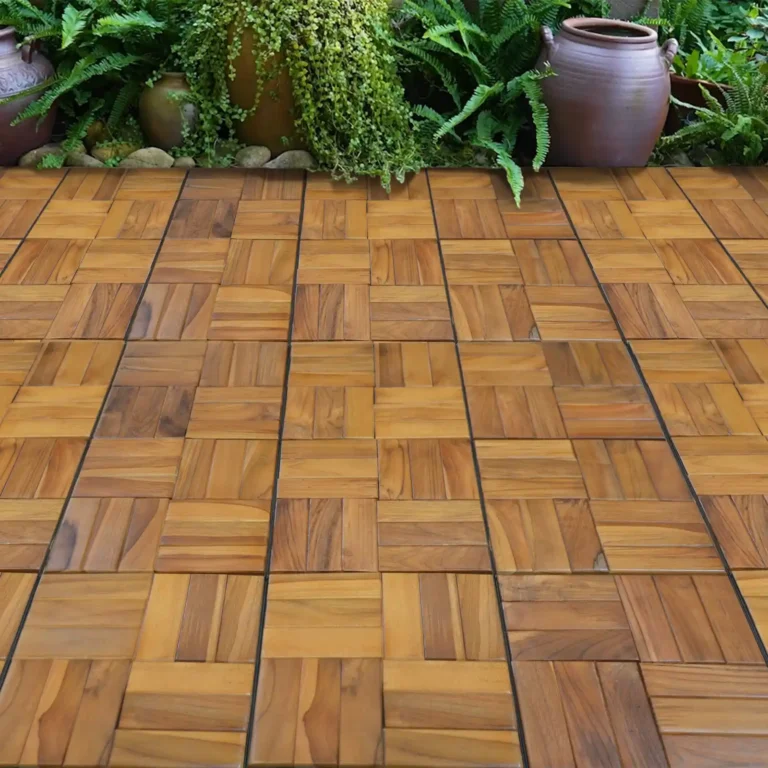 teak flooring fox