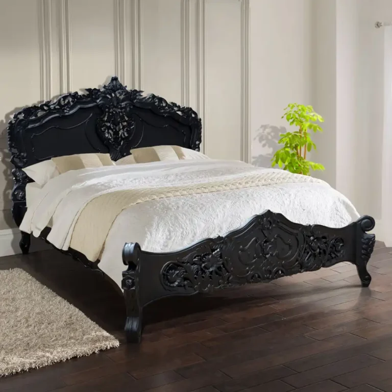 us king rococo bed
