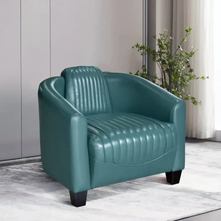 verde retro lounge chair