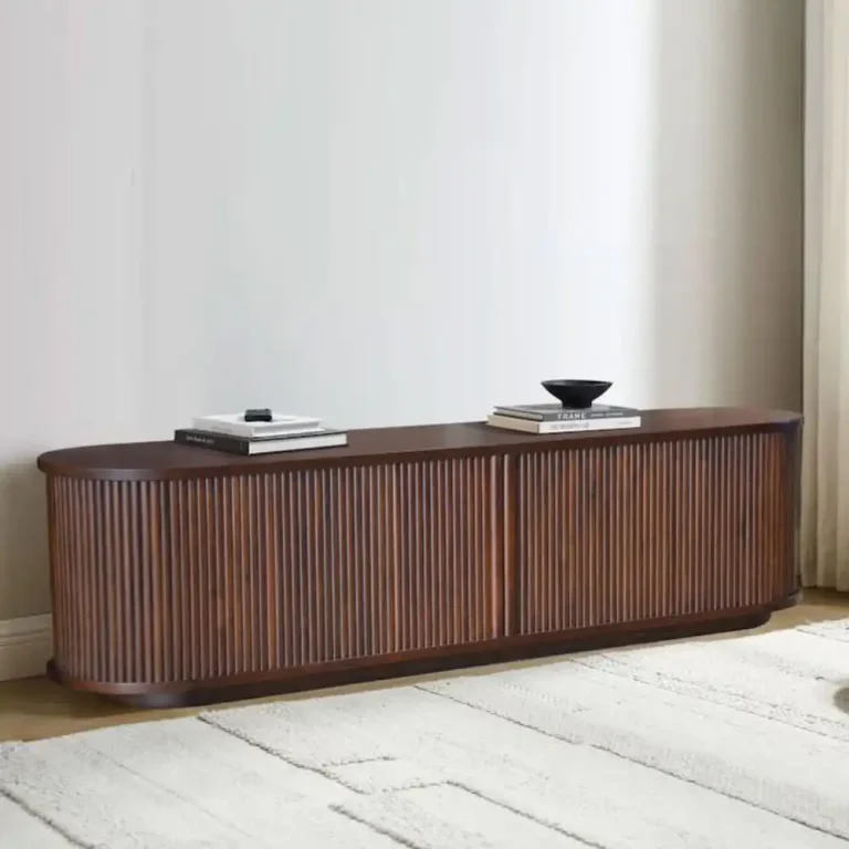 verona ribbed media console