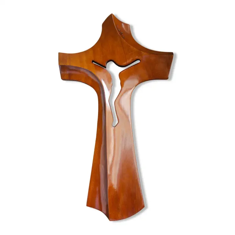wooden cross wood 50cm