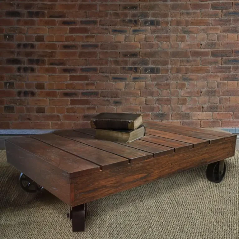 wooden trolley model pallet